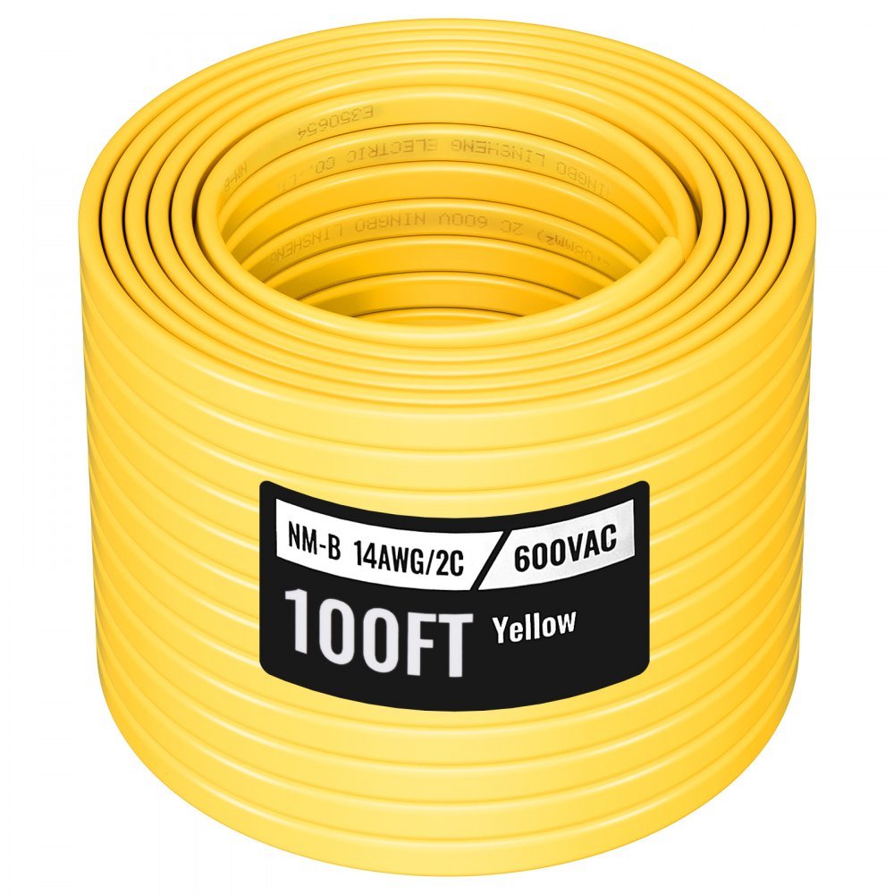 VEVOR 14/2 Electrical Wire 100ft
