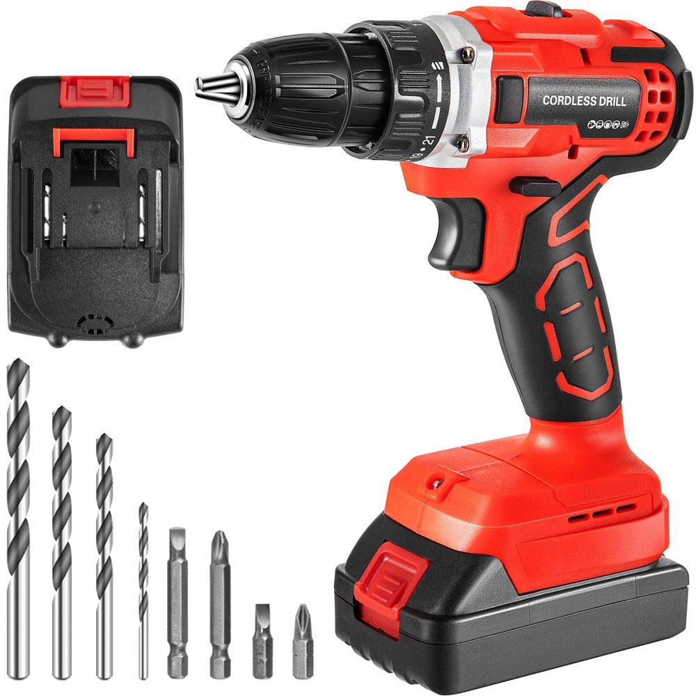 VEVOR Cordless Drill 20V