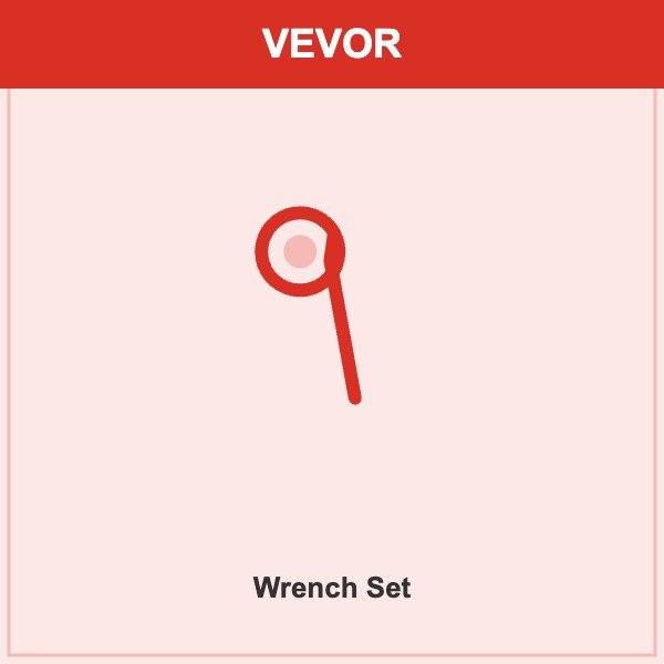 VEVOR 18-Piece Combination Wrench Set