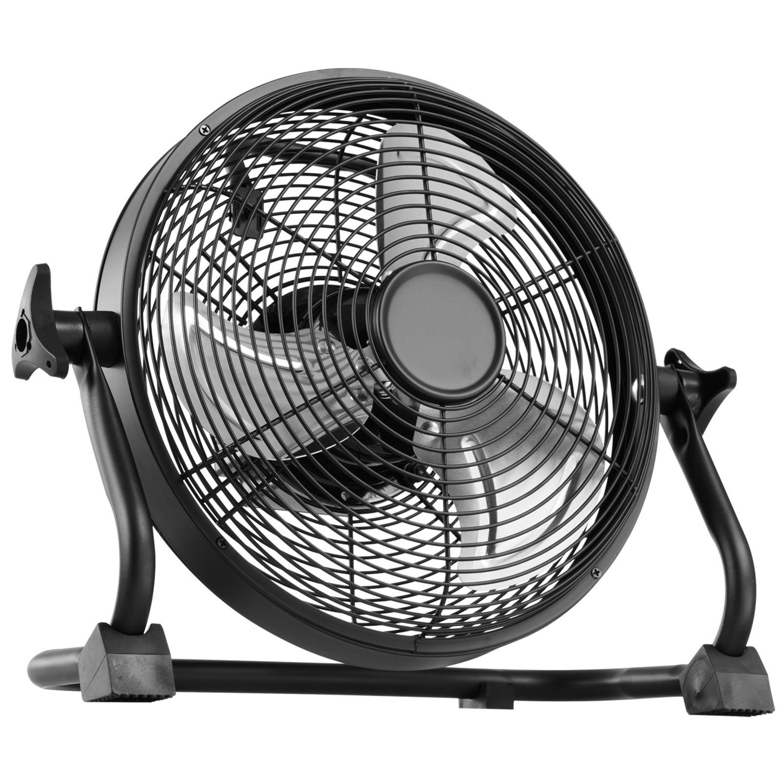 10 inch rechargeable battery operated camping floor high velocity portable outdoor fan with metal frame copper brushless motor 360 degree manual rotationfor fishingtraveling picnicking.jpg