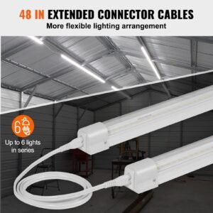 10 pack led shop light 4 ft 40w linkable shop light fixture 6500 lm ceiling lights 59 in power cords with onoff switch 48 in connector cables for garage warehouse home workkshop and office 3.jpg