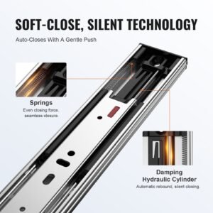 10 pairs of 18 inch drawer slides side mount rails heavy duty full extension steel track soft close noiseless guide glides cabinet kitchen runners with ball bearing 100 lbs load capacity 2.jpg