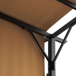 10 x 10 ft outdoor pergola arched top metal pergola retractable pergola with sun shade canopy large patio shelter pavilion heavy duty garden pergola for deck backyard porch poolside 1.jpg