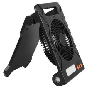 10000mah rechargeable solar fan with led lantern 7 inch portable fan cordless with 4w foldable solar panel 4 speed timer quietusb battery powered for camping tent worksite office desk 3.jpg