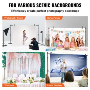 10ft x 10ft pipe and drape kit heavy duty backdrop stand with carbon steel base adjustable backdrop support with 6 clamps and a carry bag for wedding party event photography and exhibition 1.jpg