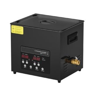 10L Ultra Sonic Cleaner, 240W Digital Ultrasonic Cleaning Machine with Gentle Mode & Upgraded Degassing, 40kHz Industrial Ultrasound Cleaner with Heater & Timer for Retainer, Jewelry, Tools