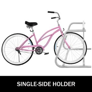 111 length floor bike rack 9 holders all steel grid bike rack single side storage stand for garages streets yards 1.jpg