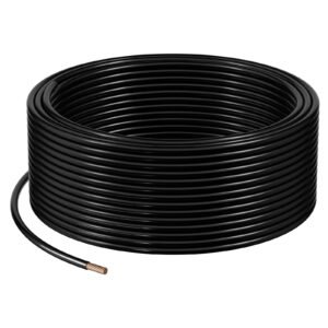12 awg thhn wire 19 stranded 100 ofc copper electrical building wire with nylon jacket rated for up to 600 volts for indoor outdoor use commercial industrial residential black 100 ft 5.jpg