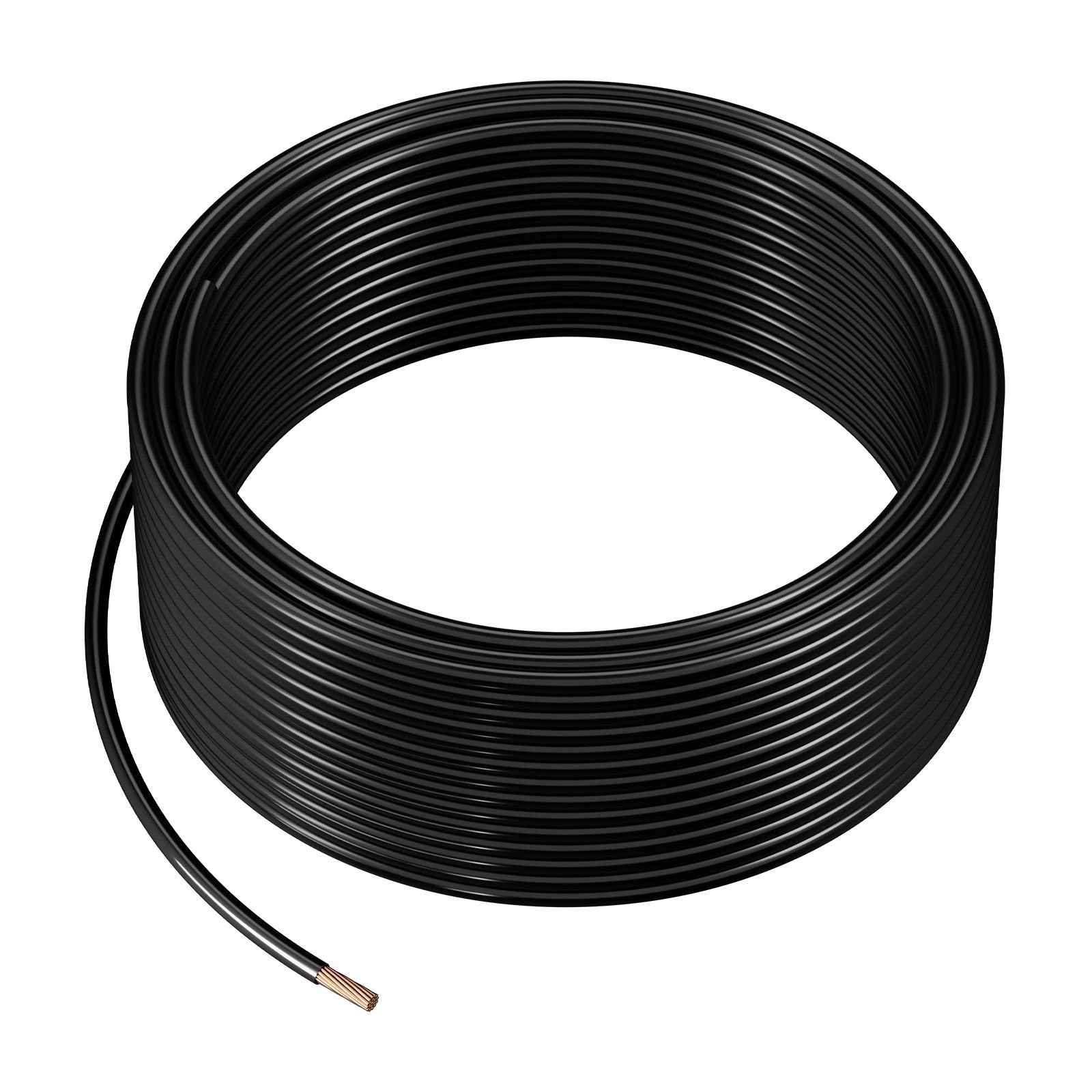 12 awg thhn wire 19 stranded 100 ofc copper electrical building wire with nylon jacket rated for up to 600 volts for indoor outdoor use commercial industrial residential black 100 ft.jpg