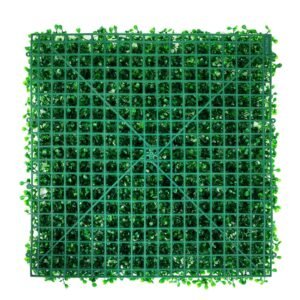 12pcs 10x10 inch artificial boxwood panels boxwood hedge wall matartificial grass backdrop wall privacy hedge screen uv protected for outdoor indoor garden fence backyard 3.jpg
