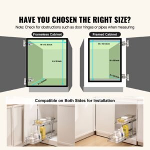 12wx21dx15h pull out cabinet organizer heavy duty slide out pantry shelves steel roll out drawers sliding drawer storage for home under sink 135wx22dx18h install size for cabinet 1.jpg