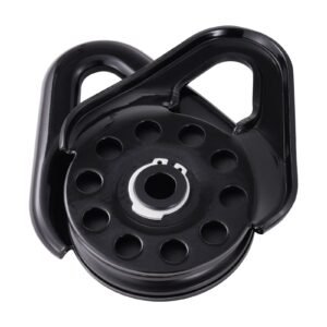 145 ton snatch block for winch recovery heavy duty 32000 lbs break strength work with 38 inch rope compact offroad recovery accessory for towing recovery on truck tractor atv utv 2.jpg