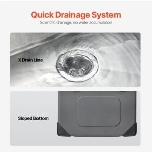 15 inch kitchen sink workstation 304 stainless steel top mount sinks drop in single bowl farmhouse basin with accessories household dishwasher sinks for rv prep kitchen laundry room bar 4.jpg
