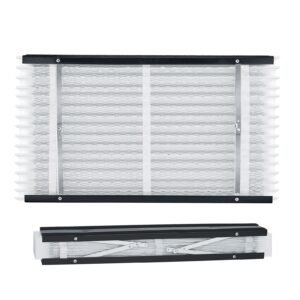 16 x 28 x 4 furnace filter merv 13 hvac ac filters12 month electrostatic pleated air conditioner filters 2 pack actual size 1634 x 2776 x 398 inch for capturing dust smog pet dander 4.jpg