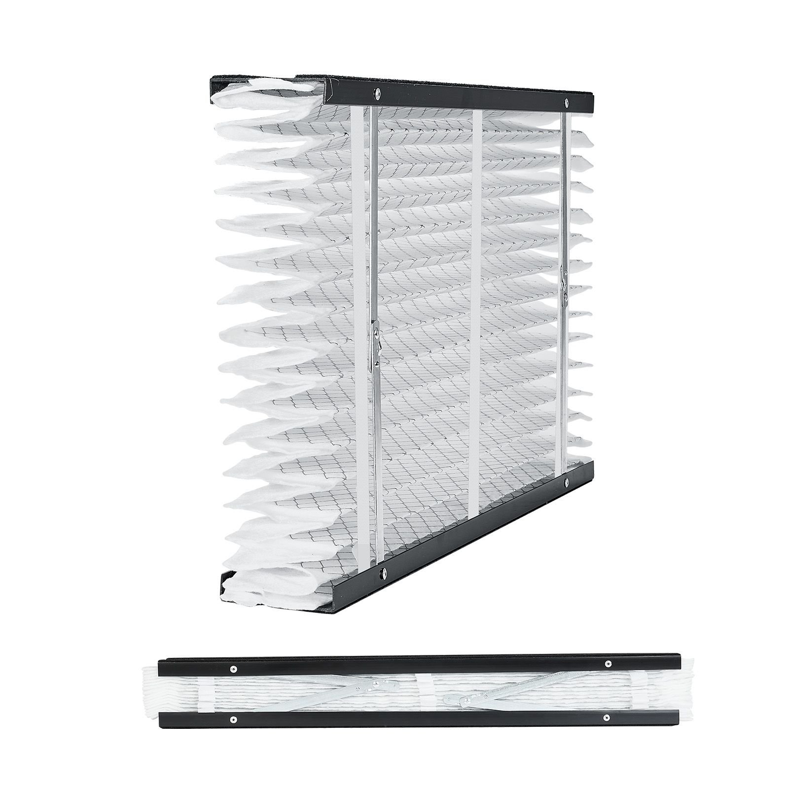 16 x 28 x 4 furnace filter merv 13 hvac ac filters12 month electrostatic pleated air conditioner filters 2 pack actual size 1634 x 2776 x 398 inch for capturing dust smog pet dander.jpg