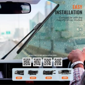 19 rubber wiper blades 48 cm universal replacement wind shield wiper low noise better fit with 4 different clips for most car easy installation 5.jpg