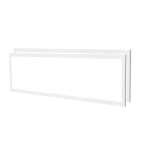 1x4 FT LED Flat Panel Light, 5700 LM, Flush Mount LED Drop Ceiling Lighting Fixture with 3 Color Selectable 3000K/4000K/5000K, 25W/30W/40W, 0-10V Dimmable, Ultra Slim for Home Kitchen, 2 Pack