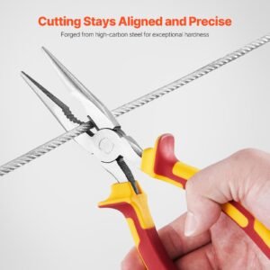 2 piece needle nose pliers 8 in long needle nose plier and 6 in small needle nose plier 45 steel and tpr handle for wire wrapping handmade craft jewelry making supplies repairing 1.jpg