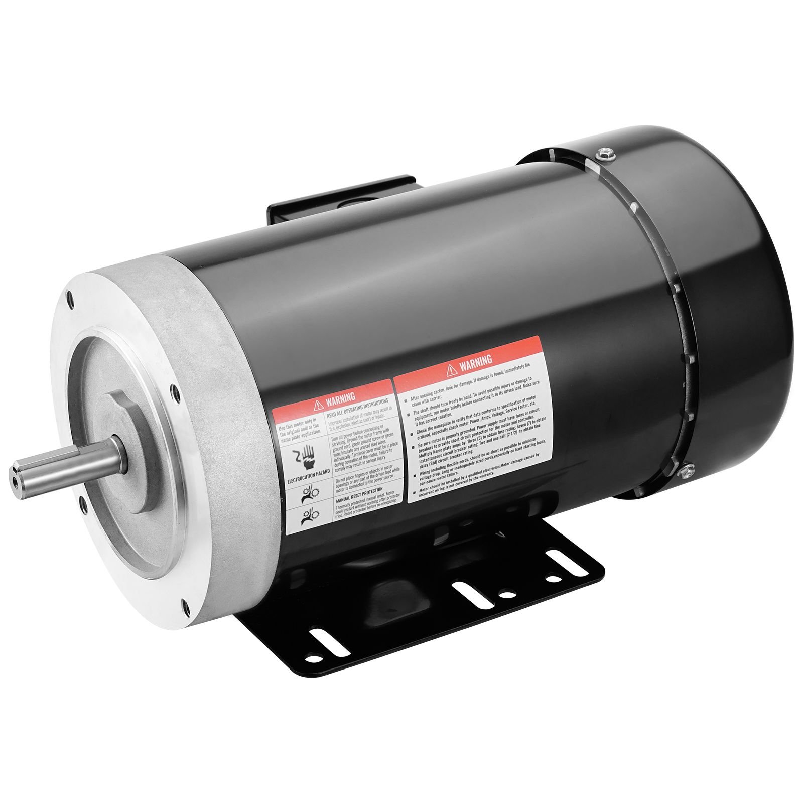 2hp electric motor 3450 rpm ac 230v460v 56c frame air compressor motor 3 phase 58 keyed shaft cwccw rotation for agricultural machinery and general equipment.jpg