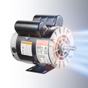 2hp spl air compressor electric motor 115230v 2010 amps 56 frame 3450rpm 58 keyed shaft 188 shaft length single phase ccwcw factory setting is ccw.jpg