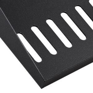 2pcs 1u server rack shelf 10254 mm depth 50 lbs max load capacity vented cantilever or wall mount rack mount shelf with tray good air circulation for 19 network cabinet or equipment rack 4.jpg