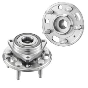 2pcs front/rear wheel bearing & hub assembly fit for 2020 chevy impala lt premier sedan 2017 equinox ls sport utility buick regal cadillac xts livery hearse oem 513288, wheel bearing hub set