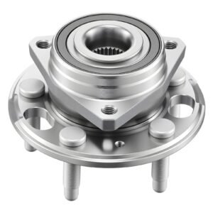 2pcs front/rear wheel bearing & hub assembly fit for 2020 chevy impala lt premier sedan 2017 equinox ls sport utility buick regal cadillac xts livery hearse oem 513288, wheel bearing hub set