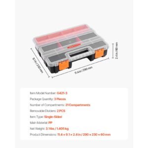 3 pack small parts organizer 21 compartments tools organizer box with removable dividers high quality pp hardware storage box with safety latch portable handle for nuts bolts screws nails 4.jpg