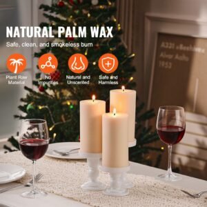 3 pack white unscented pillar candles 65 hours long burning pillar candle 3 x 6 inch smokeless unscented candles natural palm wax candles for home weddings christmas white 1.jpg