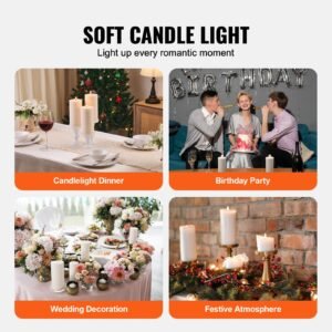 3 pack white unscented pillar candles 65 hours long burning pillar candle 3 x 6 inch smokeless unscented candles natural palm wax candles for home weddings christmas white 5.jpg