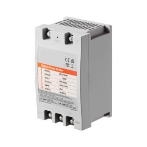 3 Phase Converter - 10HP 30A 220V Single Phase to 3 Phase Converter, Digital Phase Shifter for Residential and Light Commercial Use, 220V Input/Output (One Converter for One Motor Only)
