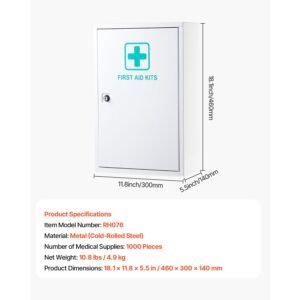 3 shelf first aid cabinet 1000 pieces large capacity first aid kit wall mounted medicine cabinet osha ansi 2015 class a industrial emergency metal med box for business and worksite 3.jpg