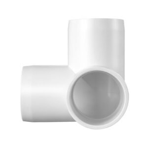 3 way pvc fittings 1 inch pvc pipe joints elbow connector 10 pack furniture grade pvc tee fittings for diy storage rack animal cage pool or garden support frame impact weather resistant 4.jpg