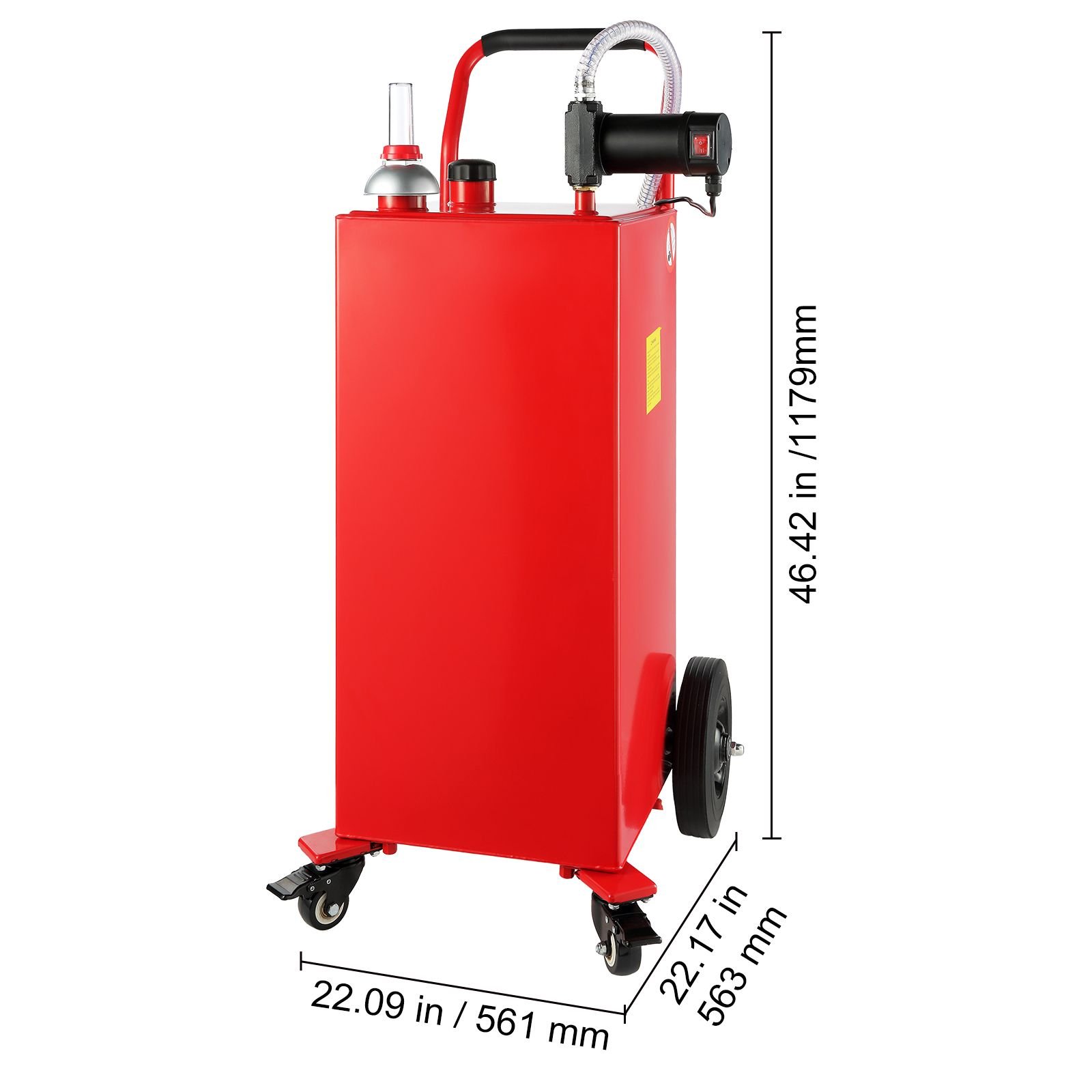 30 gallon diesel caddy 235 lmin 180w portable storage tank container with electric pump wheels diesel transfer storage tank for fueling.jpg