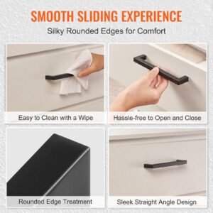 30 pack cabinet pulls 503in 128mm center to center slim square kitchen cabinet drawer stainless steel modern kitchen cupboard door handles for kitchen bathroom bar hardware matte black 5.jpg