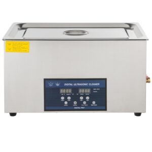 30L Ultrasonic Cleaner 28/40khz Dual Frequency Professional Ultrasonic Parts Cleaner with Heater Timer for Parts Dental Instruments Cleaning