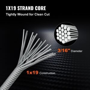 316 stainless steel wire rope 500ft length steel wire cable 316 inch steel cable railing decking with 1x19 strands construction 4700lbs breaking strength for stair handrail clothesline 3.jpg