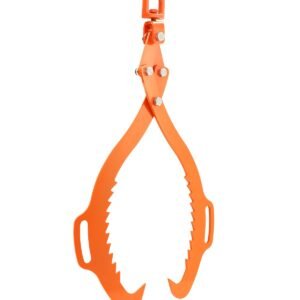 32in log lifting tongs 2 claw log tongs heavy duty steel log grapple 1543lbs lifting capacity swivel log graper timber eagle claw design log skidding tongs for trucks tractors forklifts.jpg