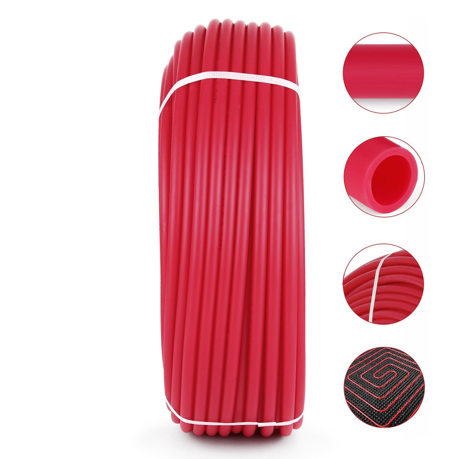 34 x 300ft pex tubing pex b red hydronic radiant floor heat heating system pex pipe pex tube 34 300ftred.jpg