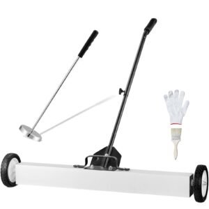 36 inch magnetic sweeper with wheels 55 lbs capacity with telescoping magnetic pickup tool adjustable handle magnetic pickup sweeper to pick up nails and screws for workshop garage yard 4.jpg