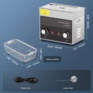 3l ultrasonic cleaner with heater timer basket professional digital sonic cavitation machine 120w cleaning machine for watch instruments glasses coin metal parts tool 3.jpg