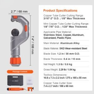 3pcs tubing cutter set heavy duty pipe cutter 316 2od mini tube cutter 18 78 deburring tool professional ultimate pipe cutter set for stainless steel copper aluminum plastic pipe 1.jpg