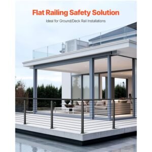 4 pack cable railing post 42x1x2 in horizontal hole deck railing post with pre drilled holes stainless steel cable rail post with horizontal and curved bracket black 4jzlgzxhs106rep67001v0 1.jpg