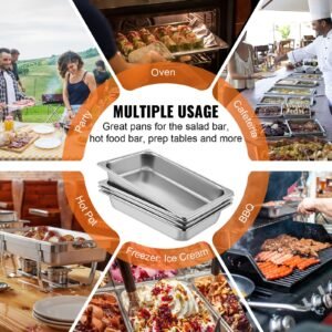 4 pack steam table pans 209 x 128 x 39 inch deep steam table pan full size 13l deep food container stainless steel oven tray hotel pans anti jam steam table food pan 1.jpg