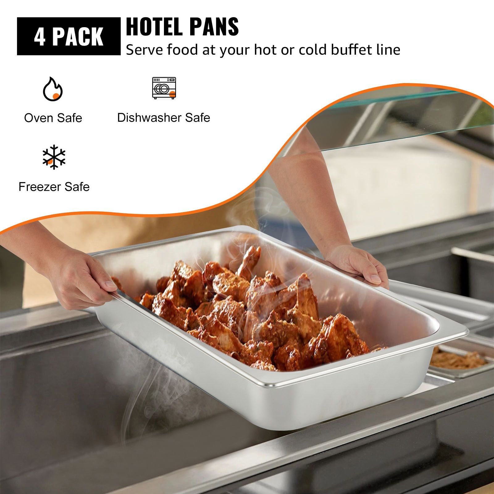 4 pack steam table pans 209 x 128 x 39 inch deep steam table pan full size 13l deep food container stainless steel oven tray hotel pans anti jam steam table food pan.jpg