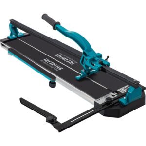 40 Inch Tile Cutter Single Rail Double Brackets Manual Tile Cutter 3/5 in Cap with Precise Laser Manual Tile Cutter Tools for Precision Cutting (40 Inch)