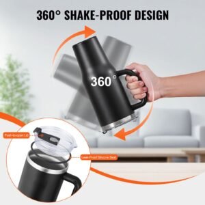 40 oz insulated water bottle stainless steel sports coffee cup with lid handheld travel coffee mug double walled camping hydration flask leakproof for indooroutdoor school work black 2.jpg
