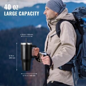 40 oz insulated water bottle stainless steel sports coffee cup with lid handheld travel coffee mug double walled camping hydration flask leakproof for indooroutdoor school work black 3.jpg