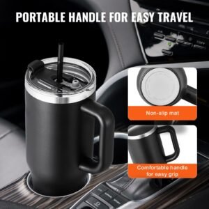 40 oz insulated water bottle stainless steel sports coffee cup with lid handheld travel coffee mug double walled camping hydration flask leakproof for indooroutdoor school work black 4.jpg