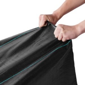 4ftx250ft premium heavy duty weed barrier landscape fabric 5oz woven geotextile fabric under gravel high permeability for weed blocker weed mat driveway fabric weed control garden cloth 2.jpg